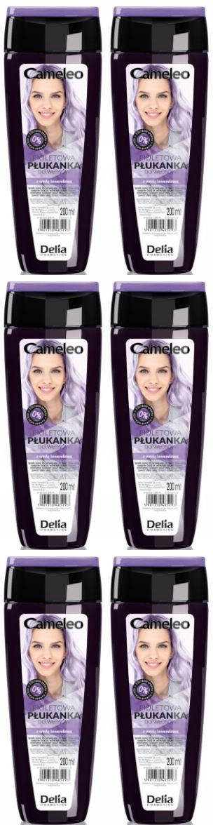 Delia Cameleo Fialová přeliv na vlasy 6x200 ml