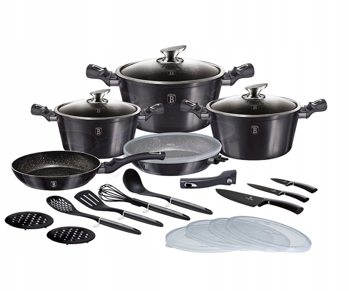 Súprava Hrncov Berlinger Haus BH-7181 22 Elem. Carbon Pro