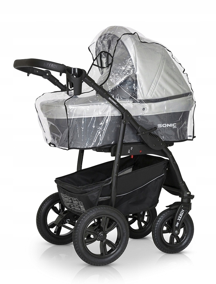 

Caretero Folia Przeciwdeszczowa Na Wózek GŁĘBOKI01