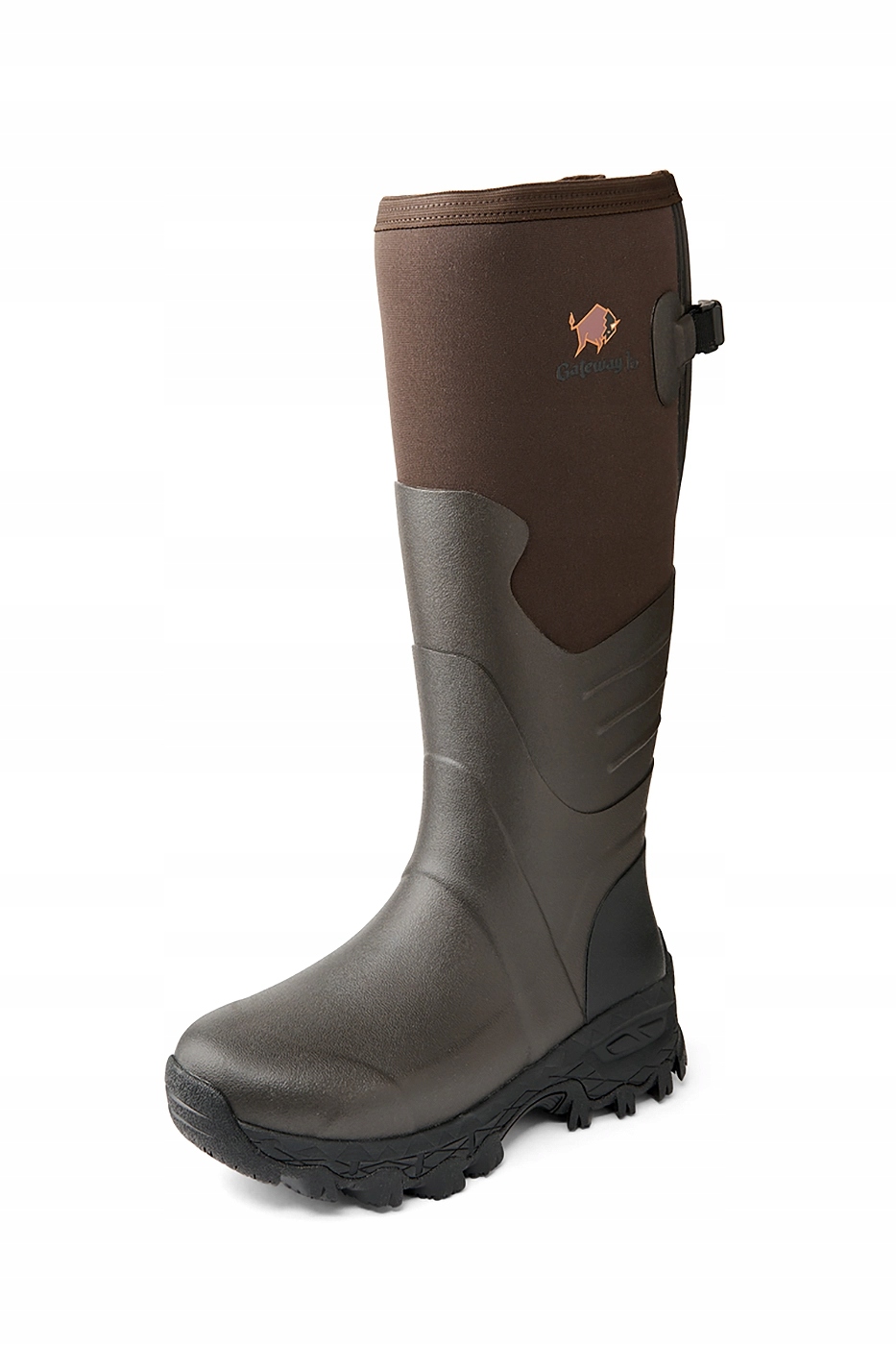 Damskie kalosze myśliwskie Gateway1 Woodwalker Wide 17" 100101052 DBrown 39