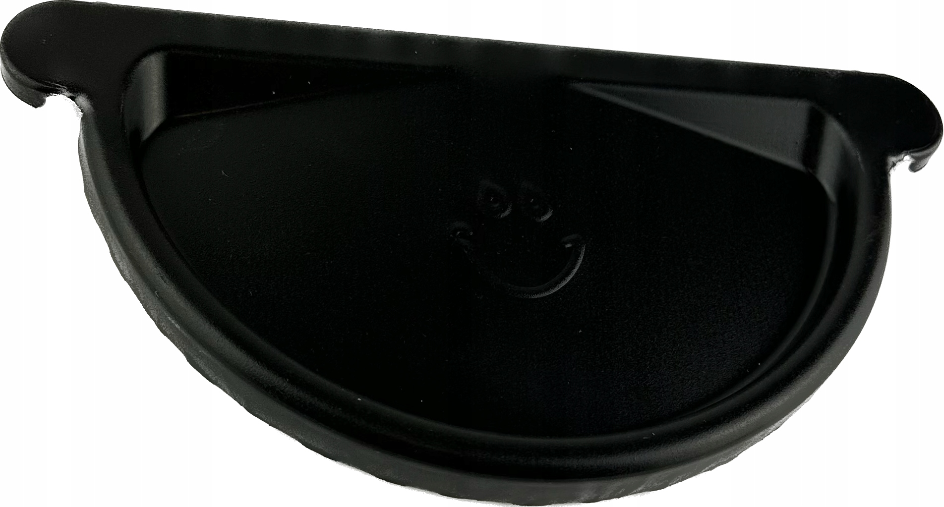 

Galeco Stal Czarna półmat 135mm Zaślepka rynny