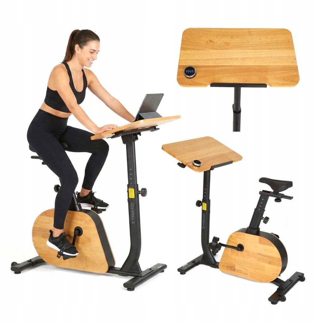 Rower elektryczny Xtrexo czarny Os Magnetyczny System Pms 16 Poziomów Oporu