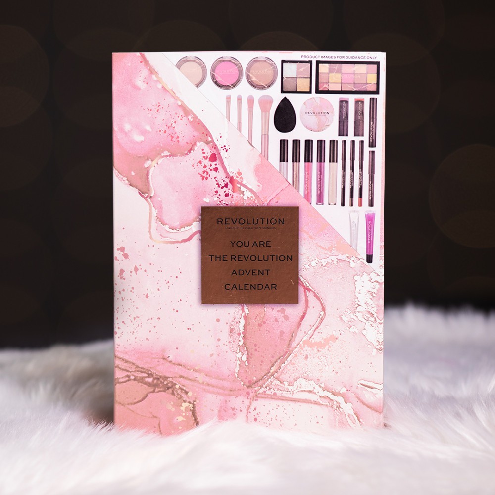 Адвент-календарь Makeup Revolution, 24 средства для макияжа лица, глаз, губ и бровей — фото 6