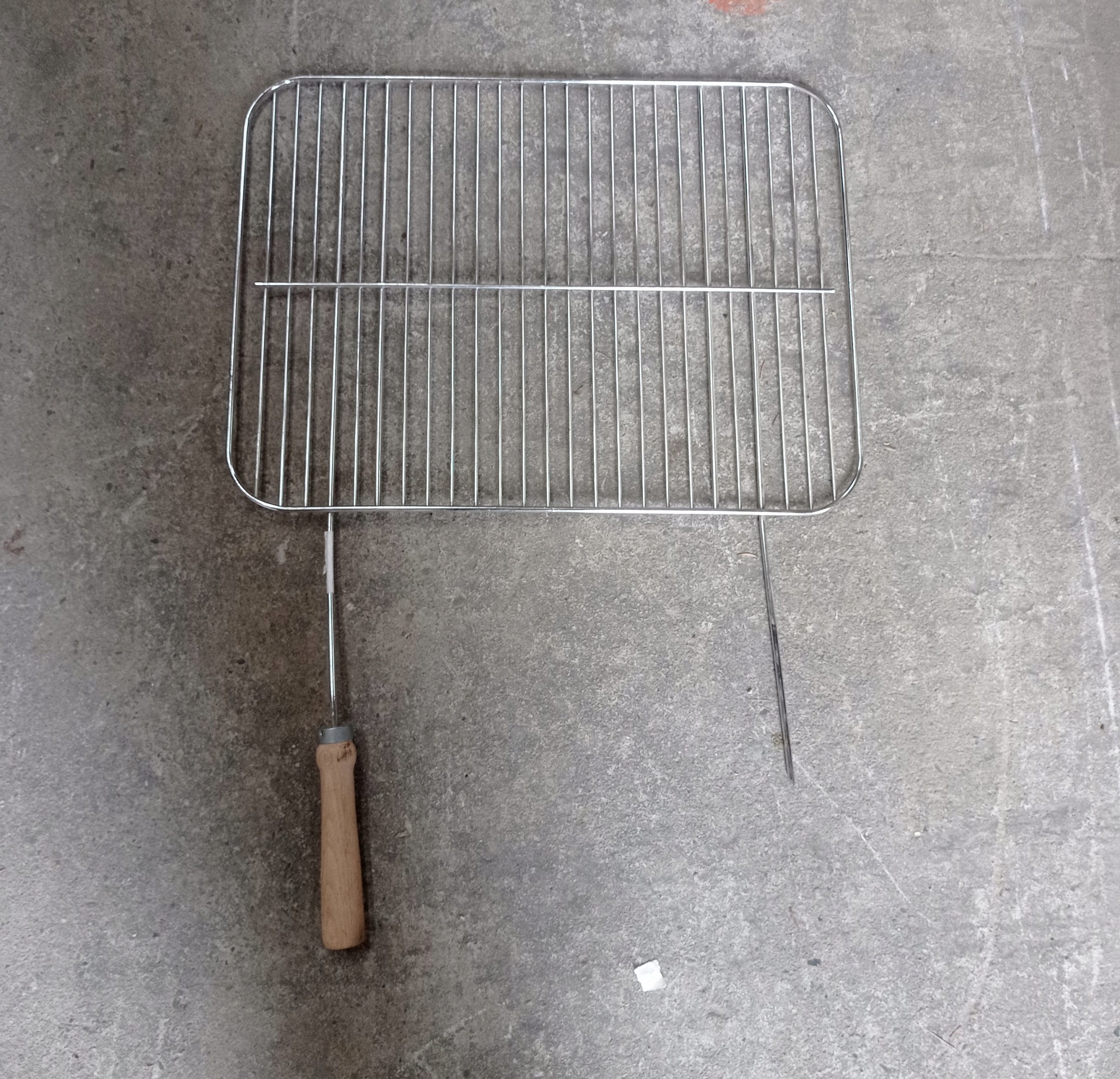 Ruszt CHROMOWANY grill z rączkami 51,5x38 PRZECENA Kod producenta MG254