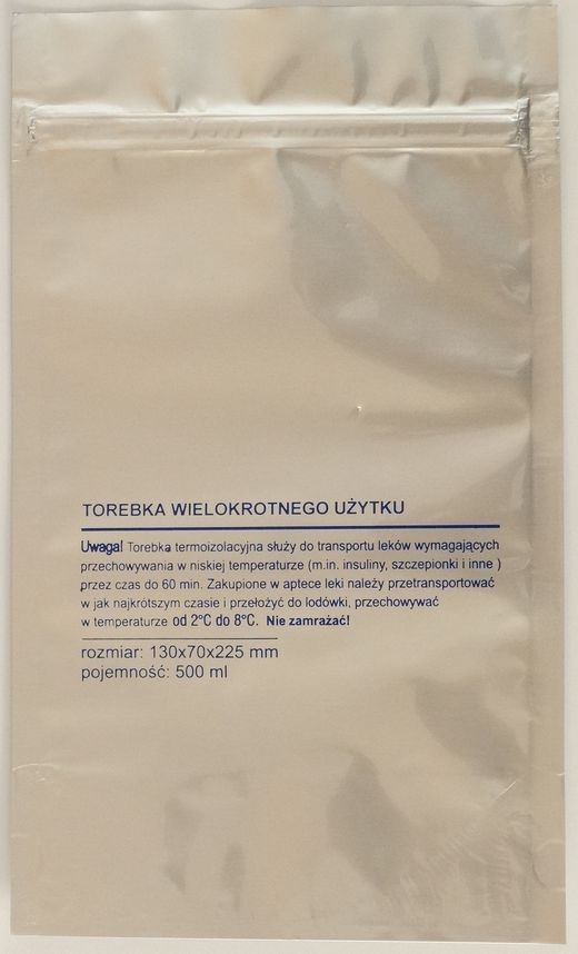 

Torba Termoizolacyjna 130X70X225MM, 500ML.