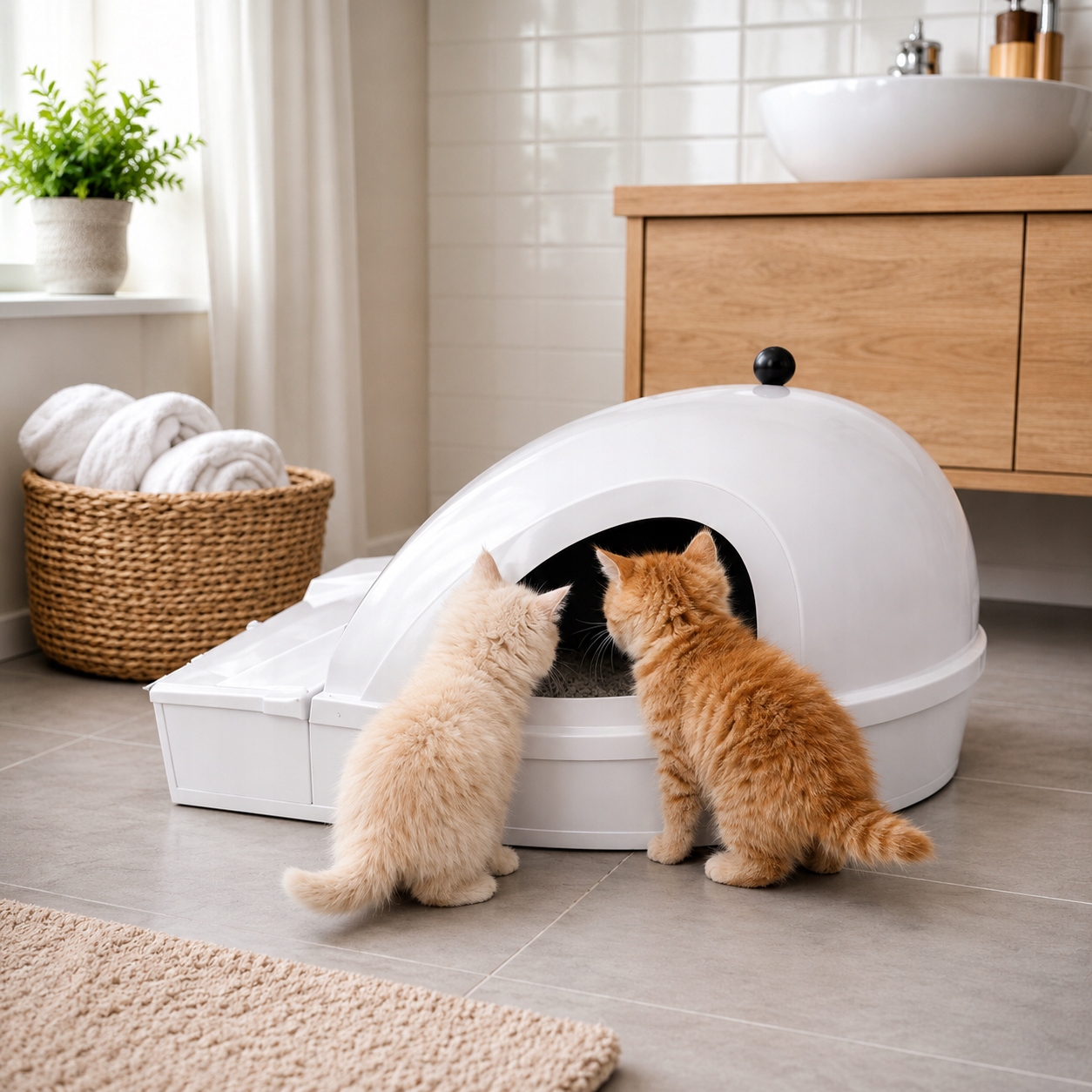 Inteligentna Automatyczna Samoczyszcząca Kuweta dla Kota Smart Kitty — 16