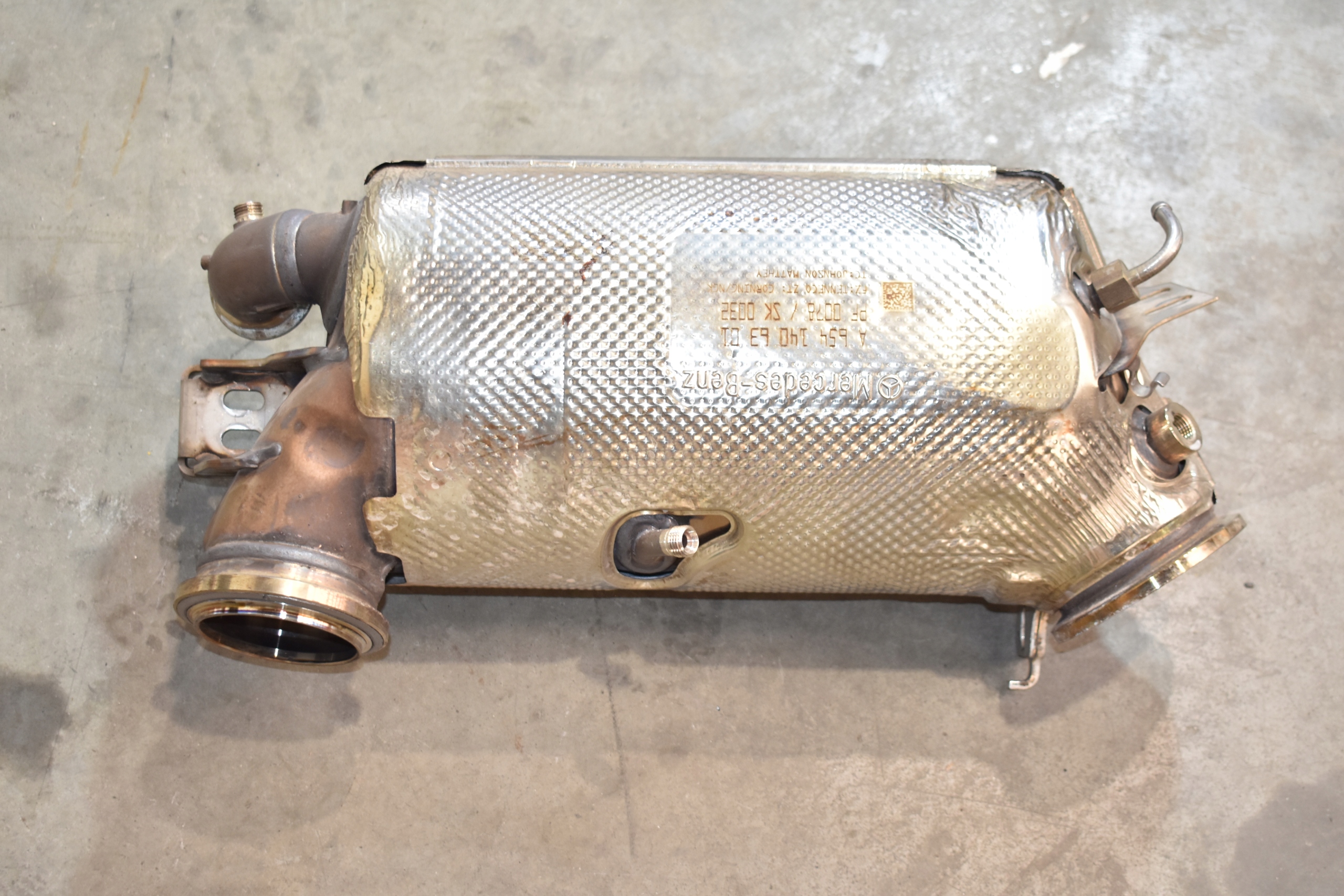 top zustand katalysator filter DPF MERCEDES 1