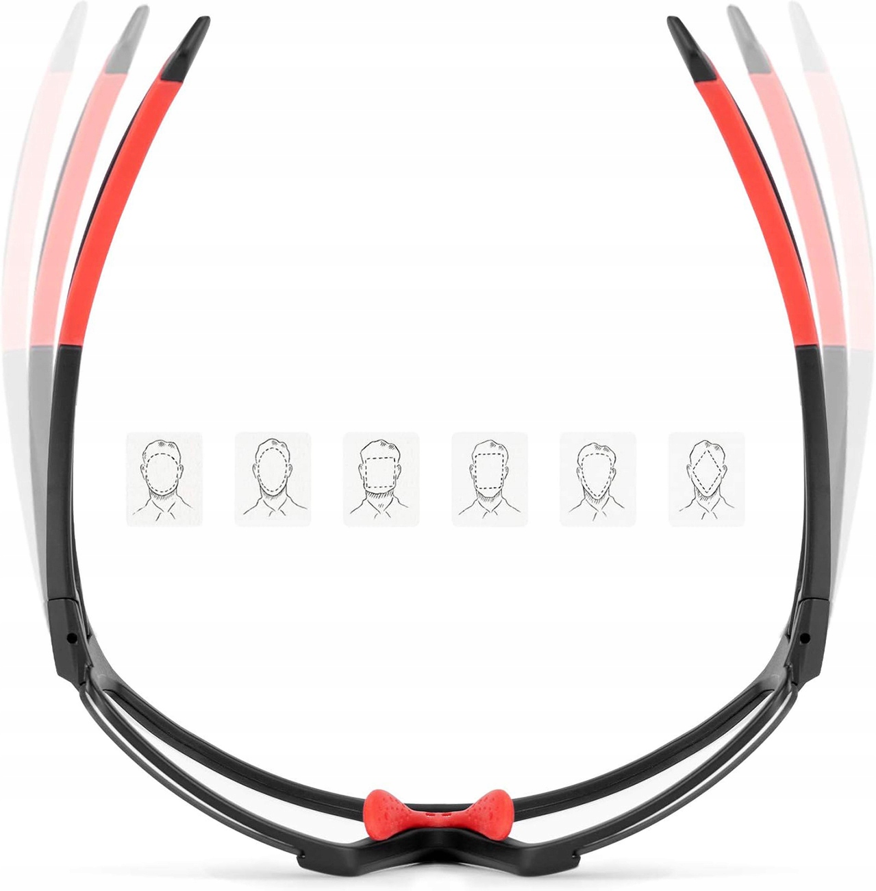 ROCKBROS OKULARY ROWEROWE SPORTOWE FOTOCHROMOWE NA ROWER UV400 LEKKIE +ETUI Marka Rockbros