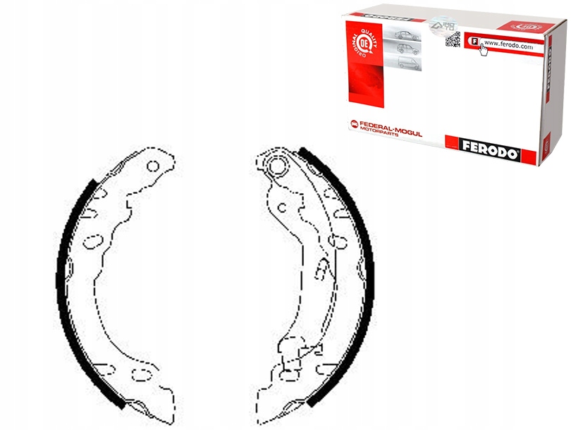 FSB688 - ГАЛЬМІВНІ КОЛОДКИ FIAT PANDA FORD KA 1.1-1.3 D 09.0