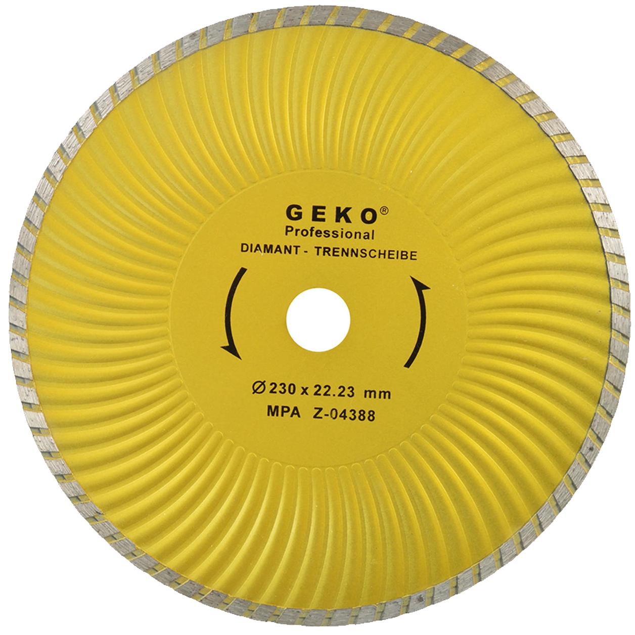 

Tarcza Diamentowa 230MM Turbo Plus Geko G00274