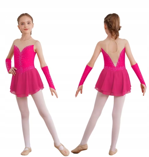 Strój Tutu Do Gimnastyki Body Sukienka Do Tańca 146 Nr 2746