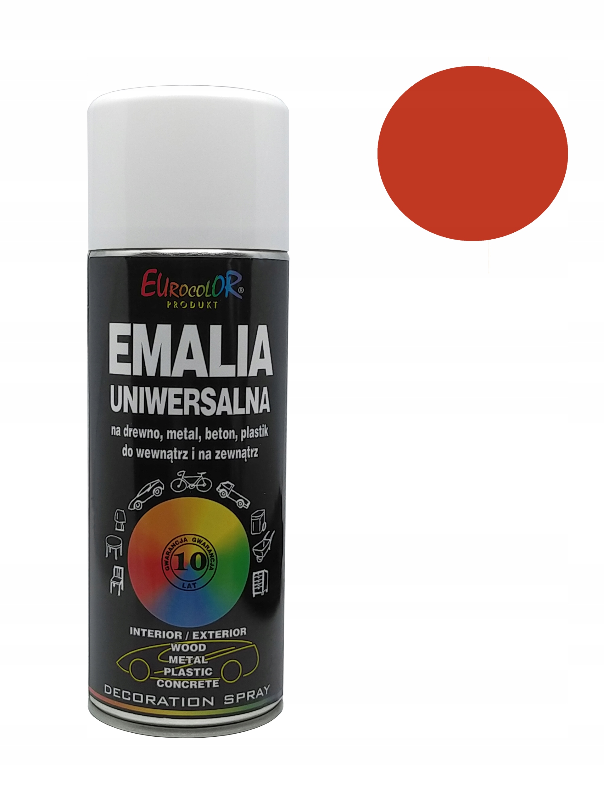 

Farba Uniwersalna Eurocolor Spray Ral 2002