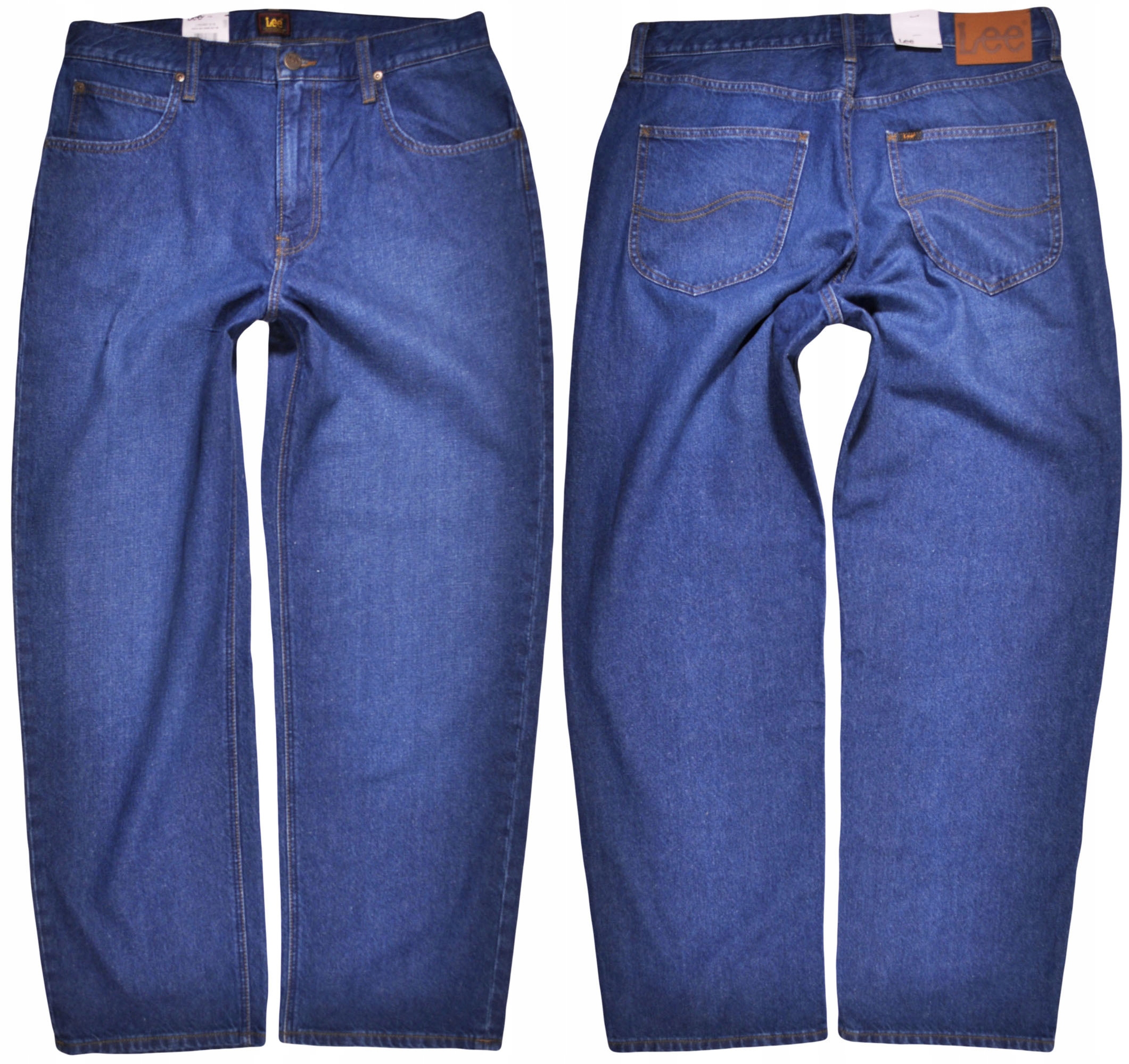 Lee kalhoty Regular slim Blue jeans Asher W32 L32