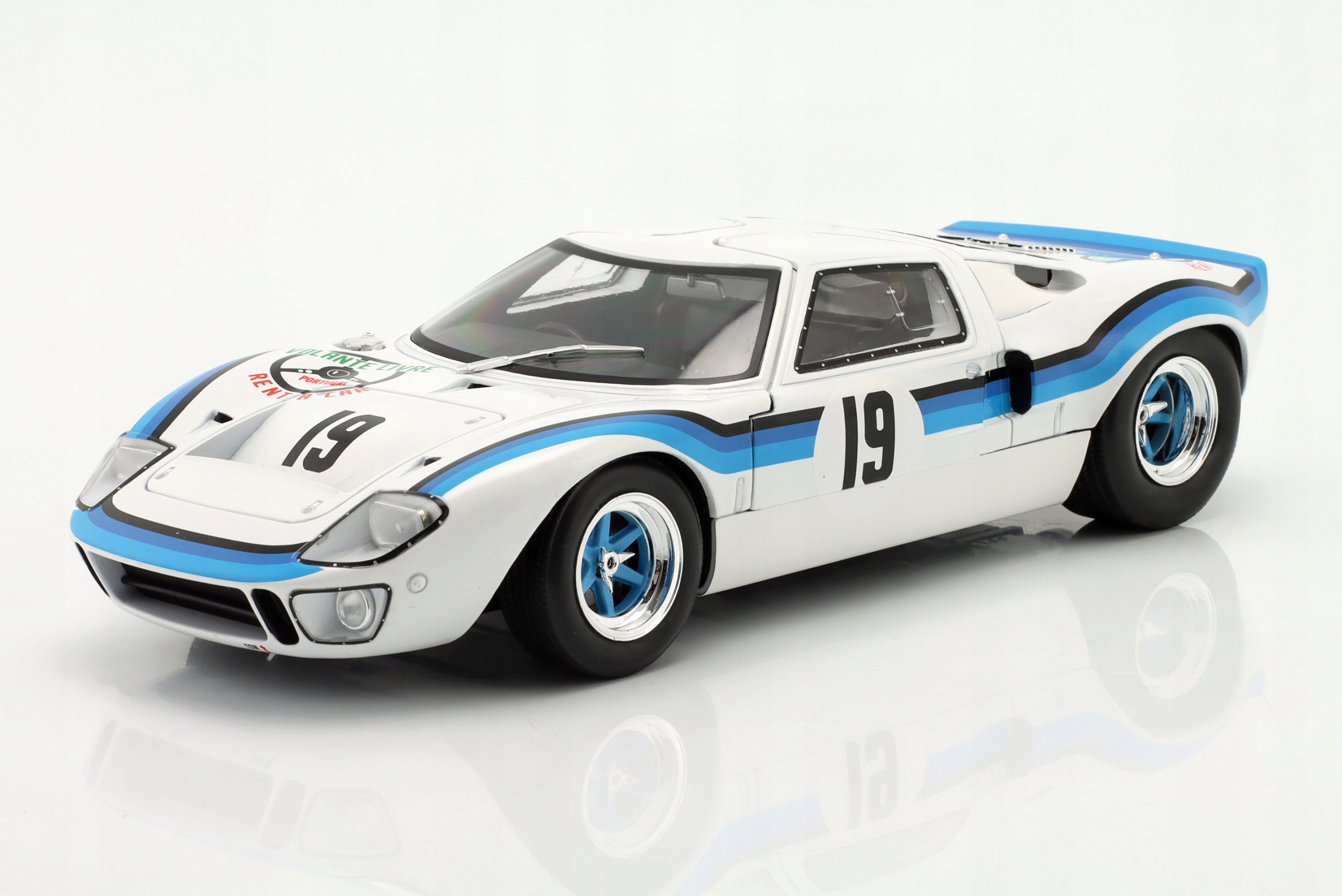 Ford GT40 Gt 40 MK.1 #19 Marta Vítěz Angola Championship 1973 Solido 1:18