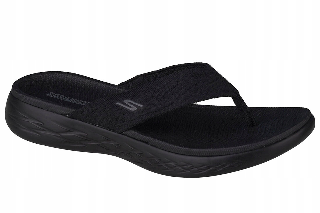 Skechers On The Go 600 Sunny (35) Dámské žabky Tkanina Černá