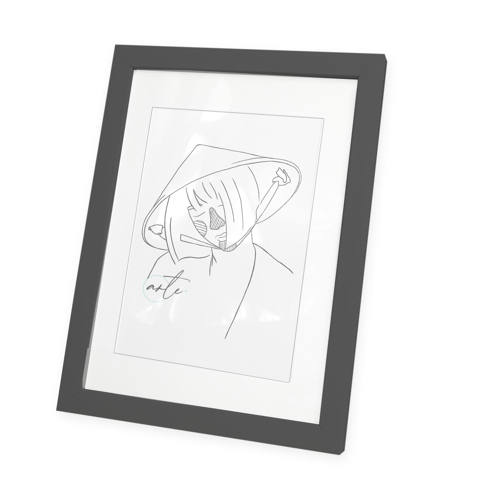 

Ramka - 21x29,7 A4 Ramka kolor Ciemny Szary - Pass