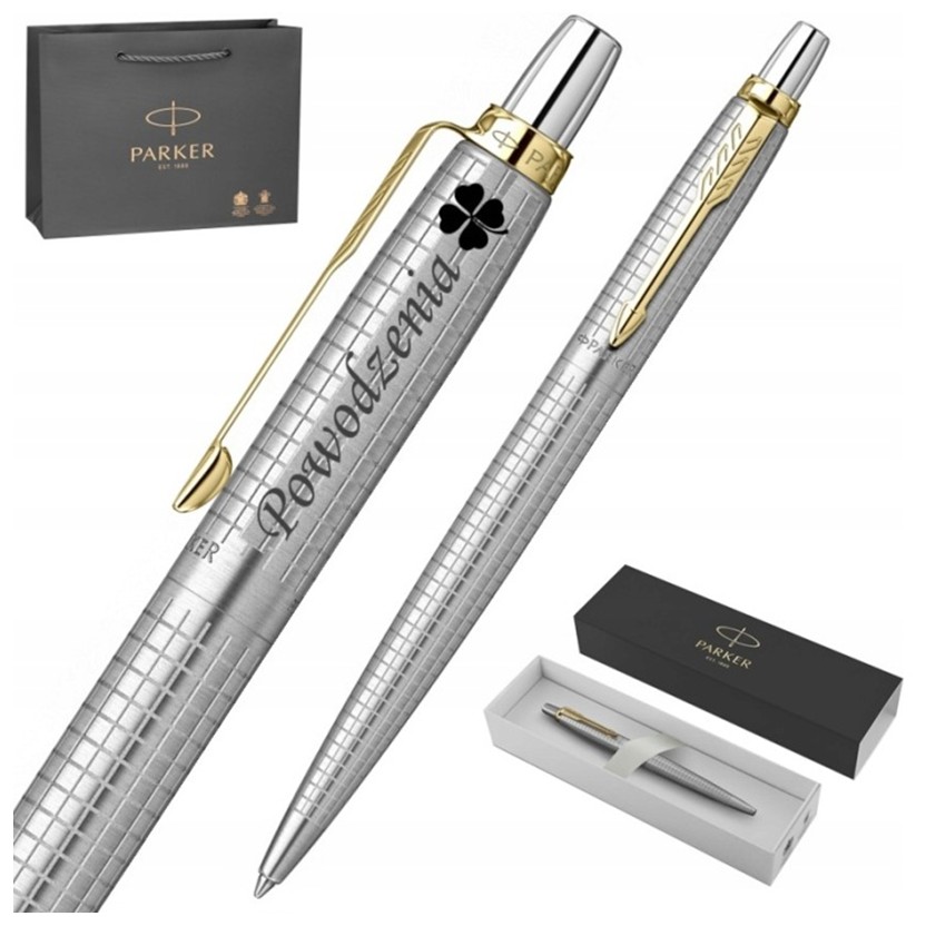 Długopis Parker Jotter Stalowy Gt Annivensary z Grawerem Napis