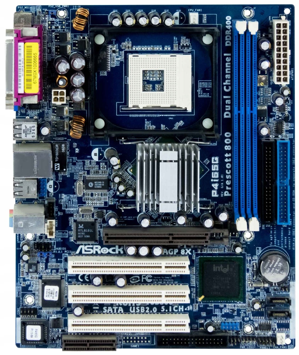 Asrock P4i65g w Płyty główne - Komputery - Allegro.pl