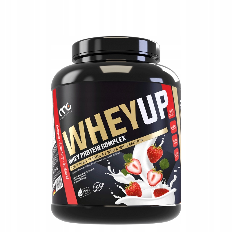 Muscle Clinic Whey Up 750 g Wpc syrovátkový koncentrát čistý Top