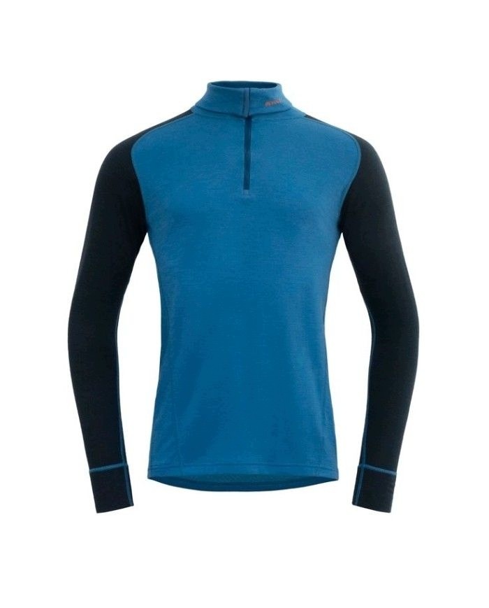 Pánský termoaktivní golf Devold Duo Active Merino 205 modrý M