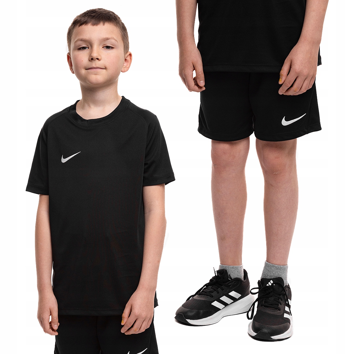 Sportovní oblečení Nike Dry Fit Park Dětské tričko Kraťasy Komplet vel. S