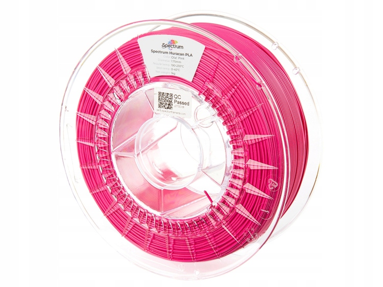 Novinka Spectrum Huracan Pla 1.75 mm !ola Pink 1 kg tisk do 350 mm/s
