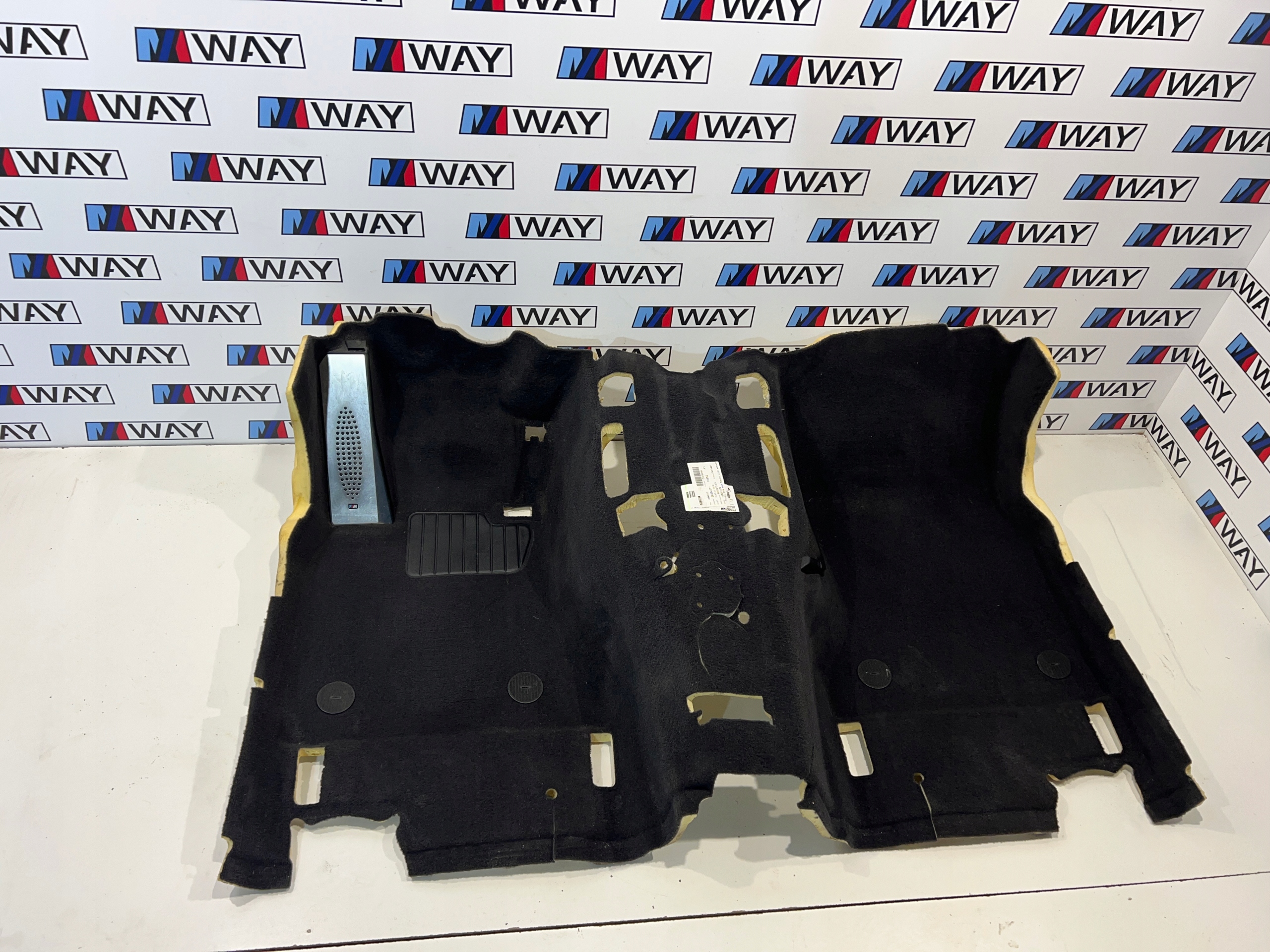 BMW M5 F10 m-packet mats floor front carpet front black 8050648