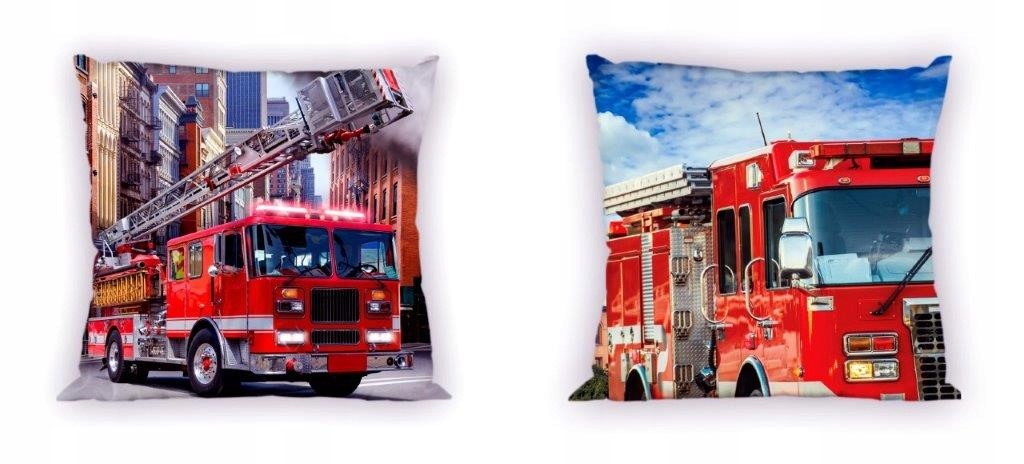 

Poszewka młodzieżowa bawełna 40x40 straż pożarna