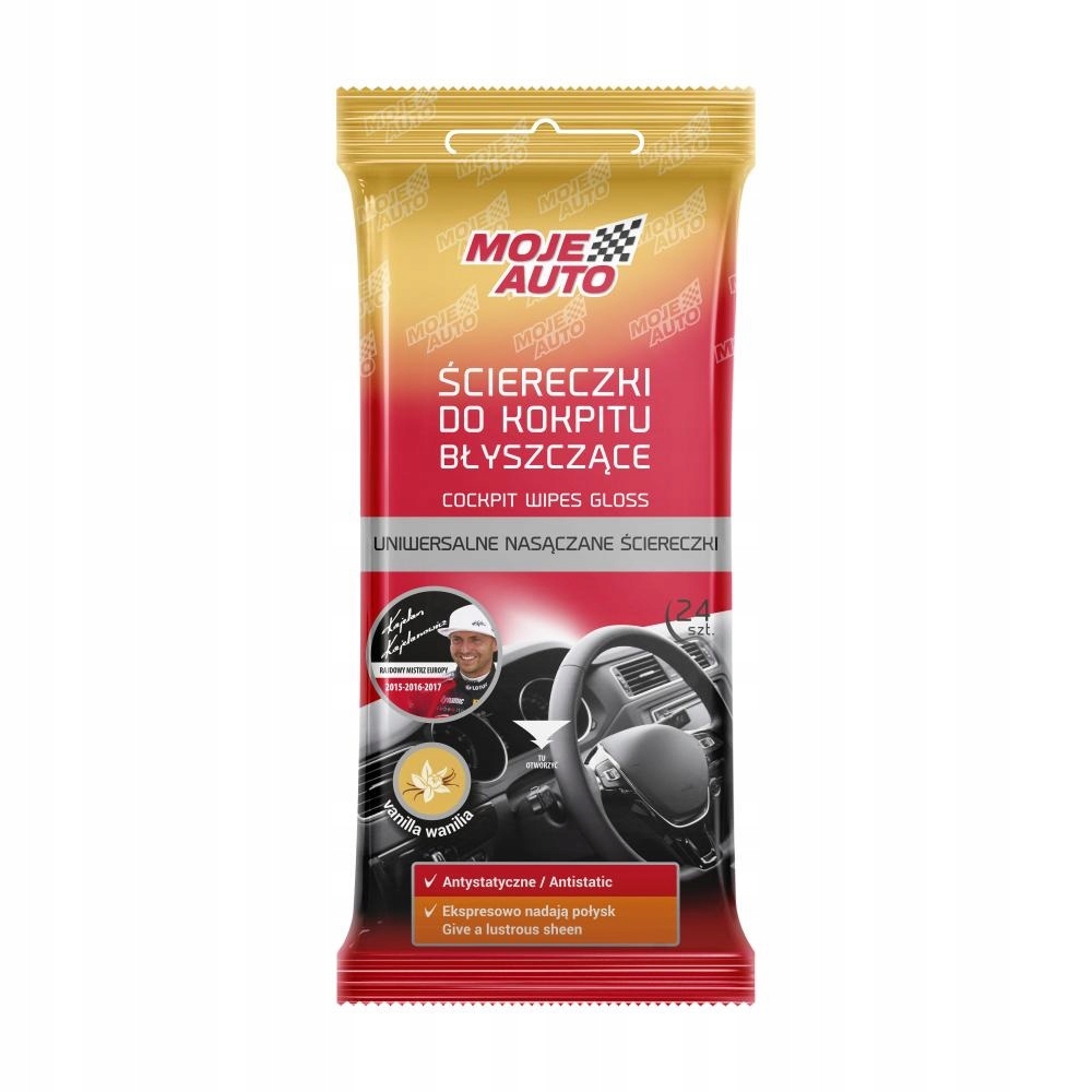 

Moje Auto Ściereczki do kokpitu Wanilia Błyszczące