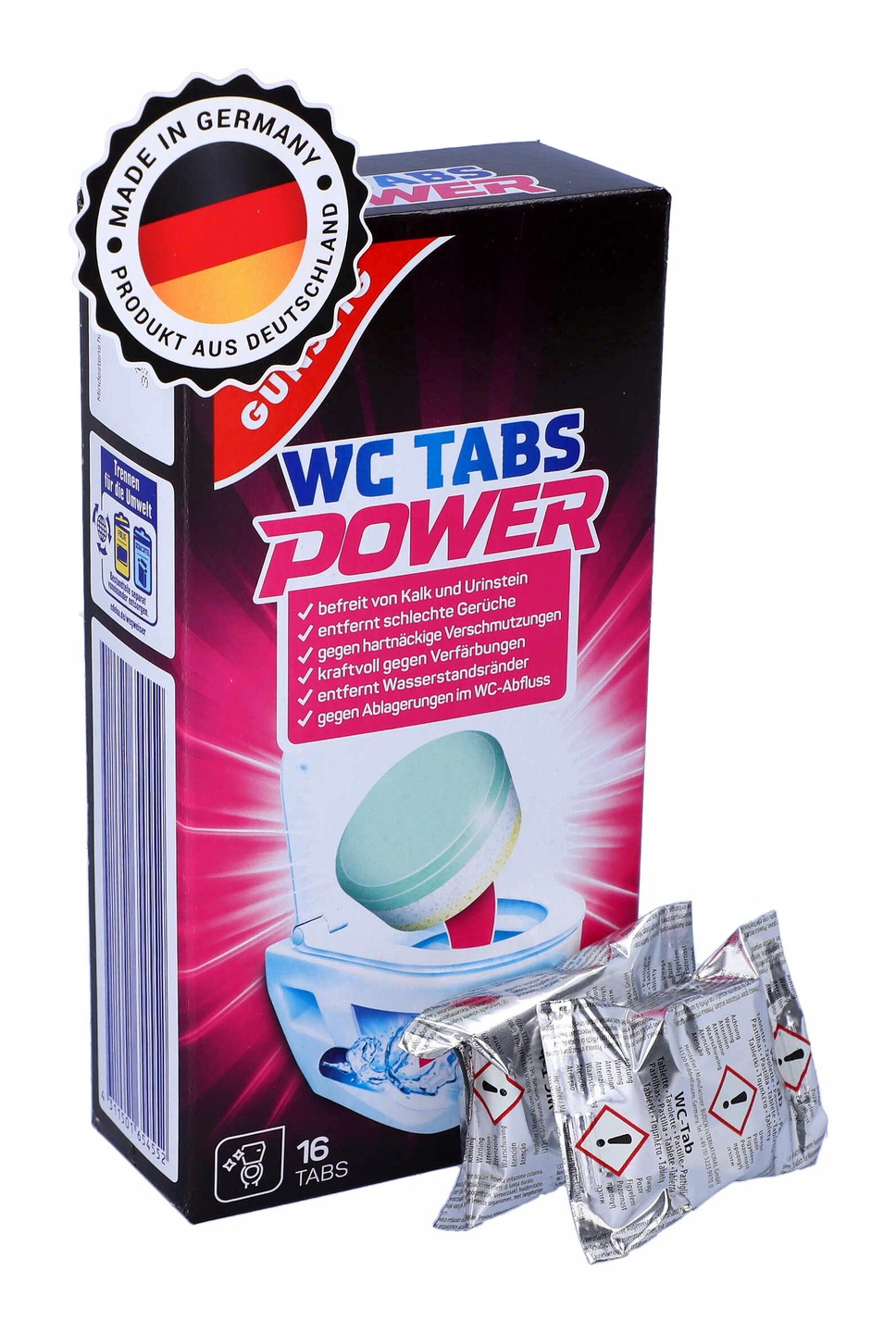

Tabletki Gut & Günstig czyszczenie Wc 16szt De
