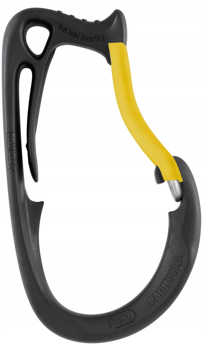 Uchwyt sprzętowy Petzl Caritool L P042AA01 czarny