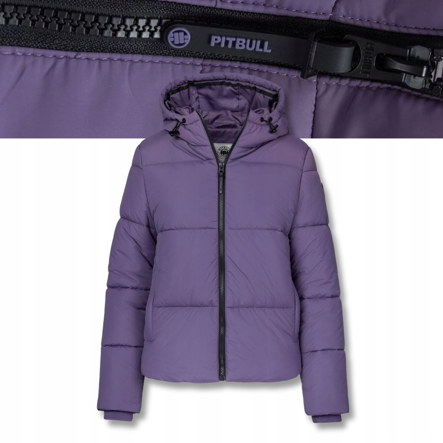 Dámská Zimní bunda s kapucí Pitbull Prošívaná péřová Vista