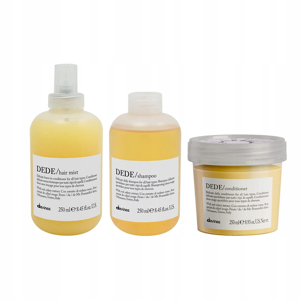 Davines Dede sada jemných kosmetických přípravků pro všechny typy vlasů