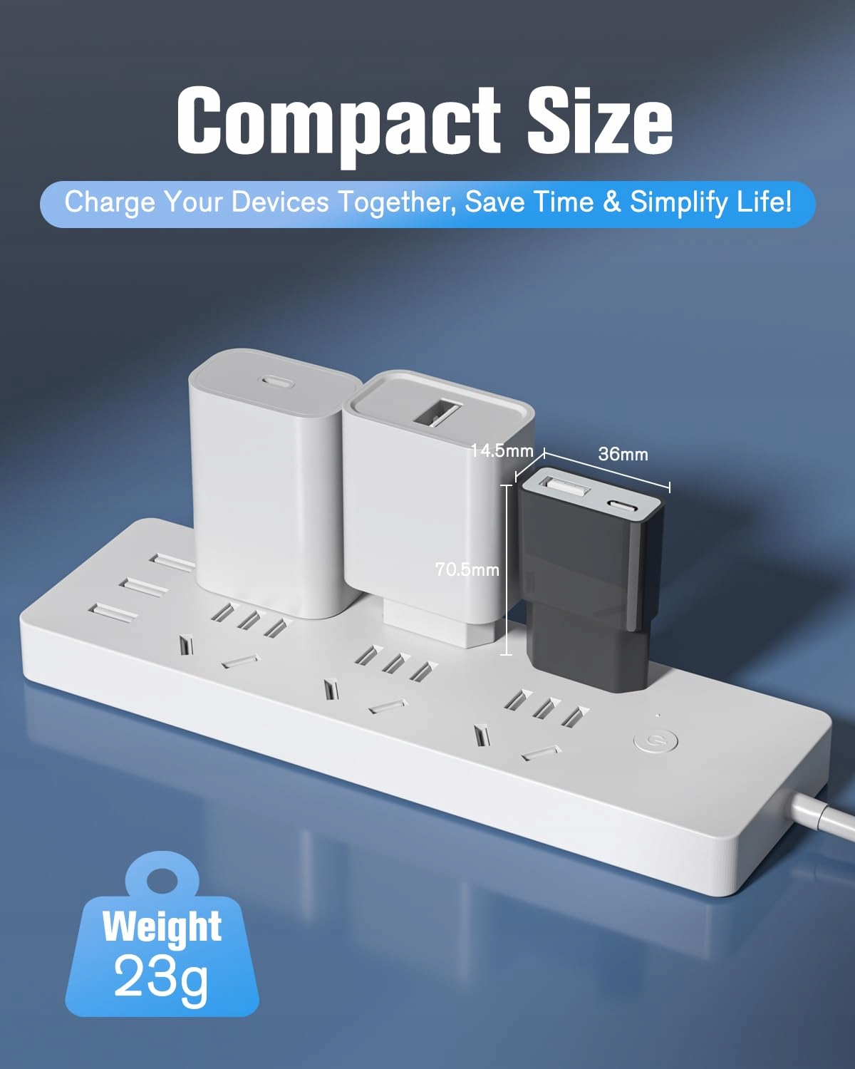 30PACK ŁADOWARKA USB 5W SLIM ADAPTER 5V 1A 2PORT DO IPHONE — miniatura 3