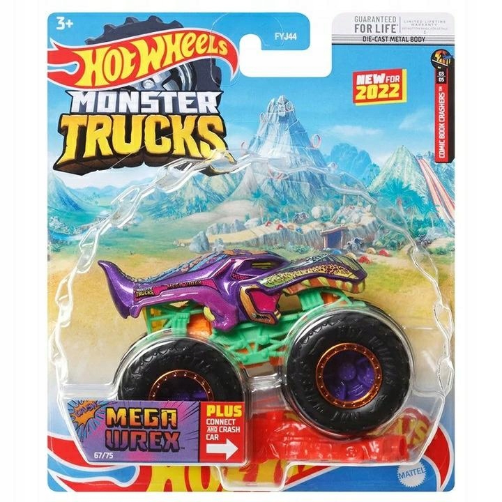 

Hot Wheels monster truck FYJ44 mix wzorów