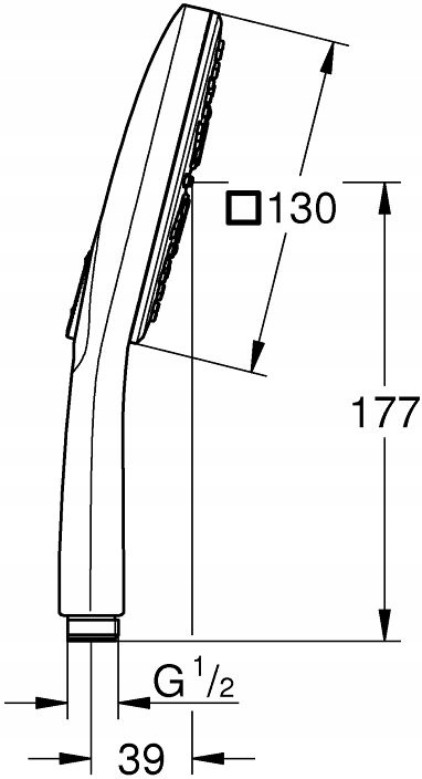 SŁUCHAWKA PRYSZNICOWA GROHE RAINSHOWER SMARTACTIVE Marka Grohe