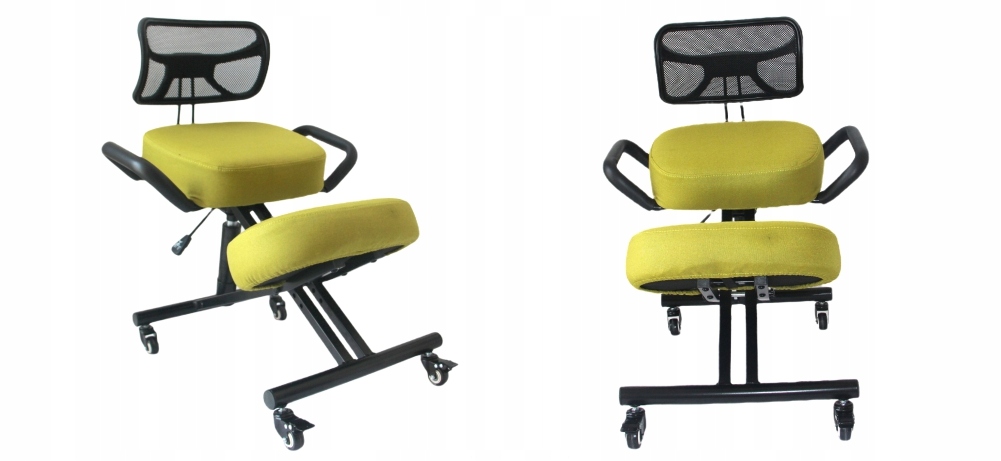 Krzesło ergonomiczne klękosiad do biurka ERGO zielone