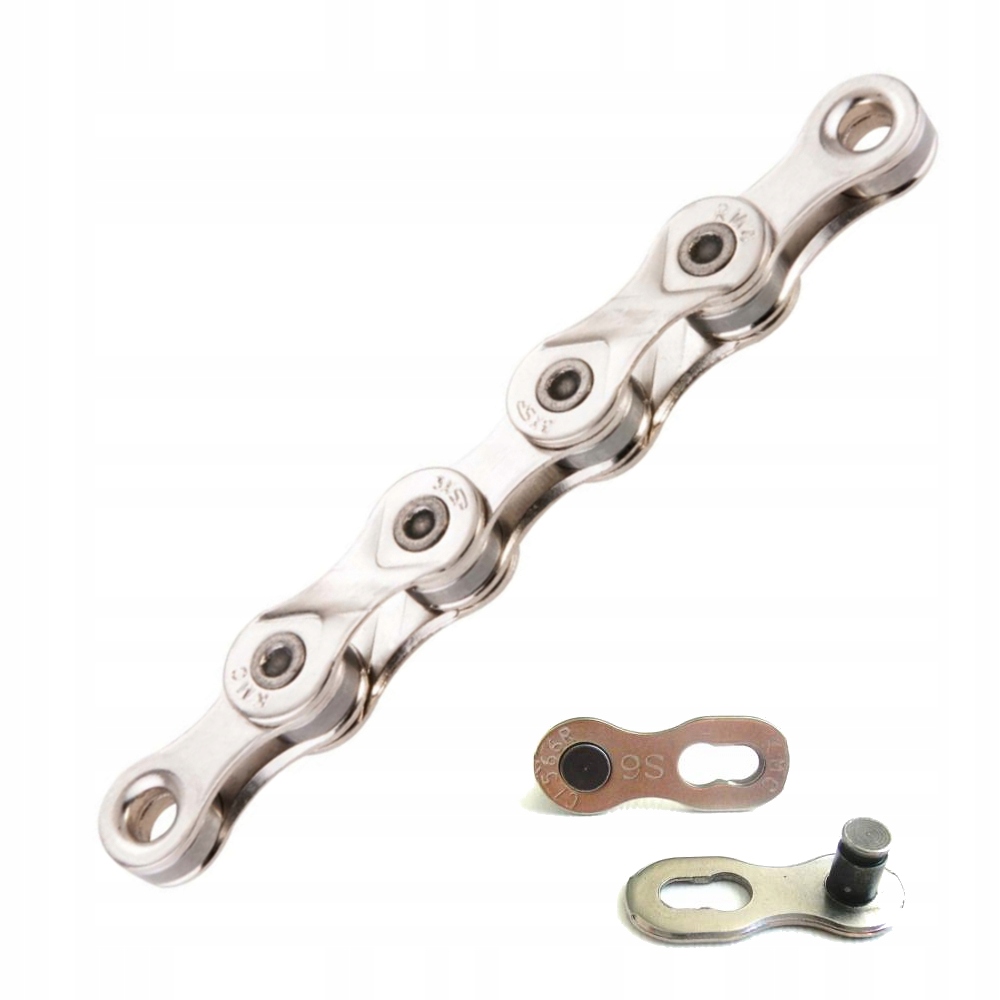 Łańcuch Rowerowy Ebike 9 Rzędowy 136 Ogniw Kmc e9T Ept Turbo Spinka