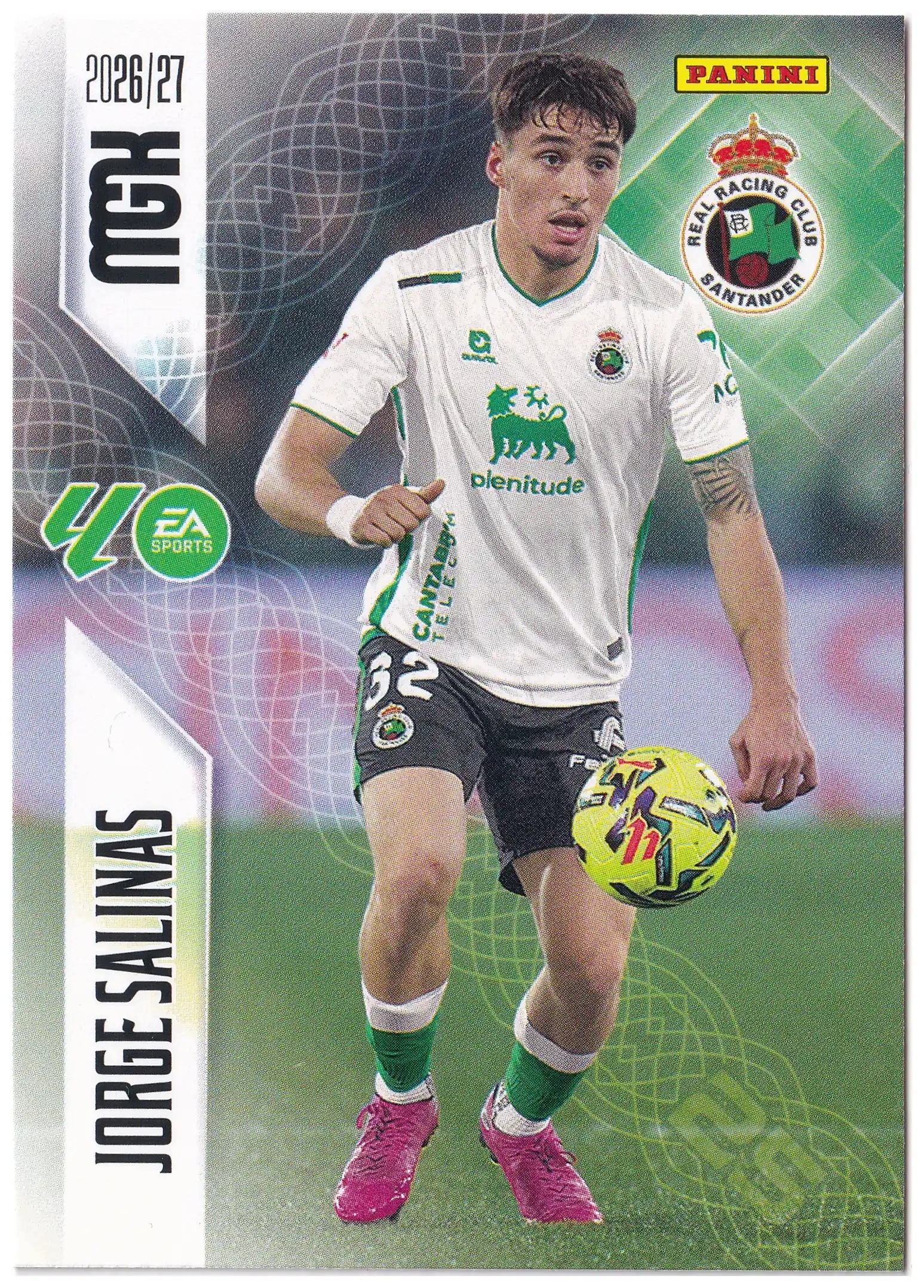 #279 Jorge Salinas Panini Megacracks LaLiga 2026-27 Base