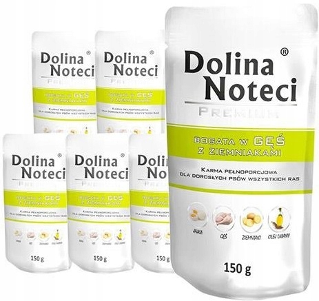 

Dolina Noteci Bogata w gęś z ziemniakami 10x150g