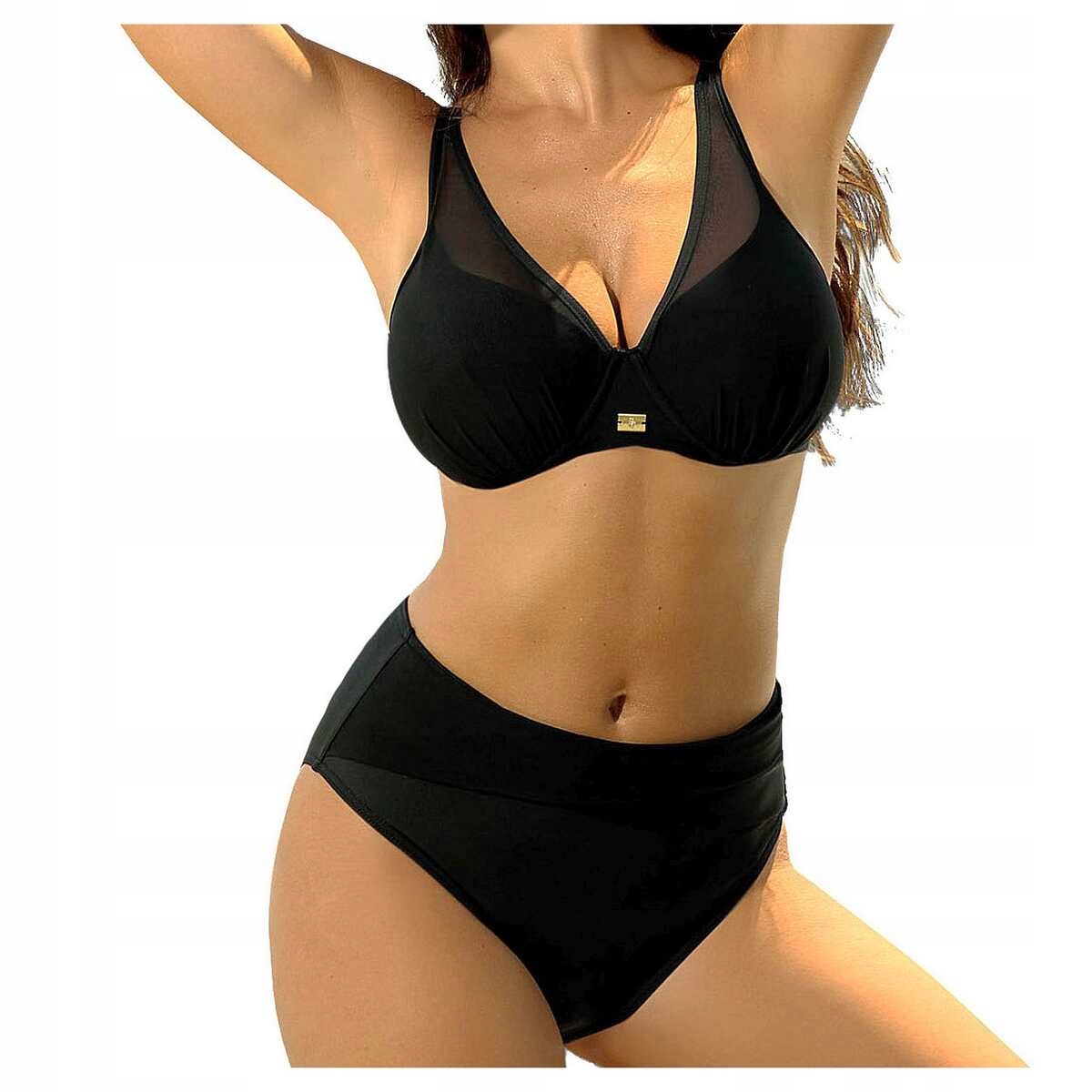 Self Dvoudílný plavkový kostým Fashion40 19 černý 85D