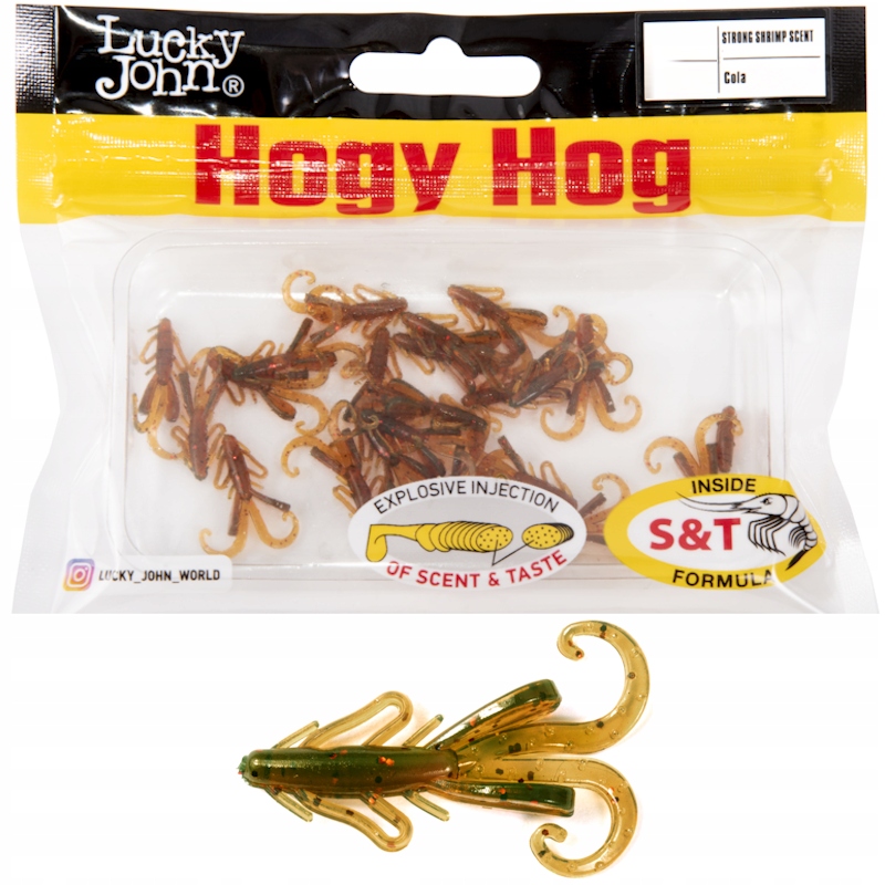 Guma Robak Lucky John Hogy Hog 1.6'' 4cm PA16 Cola 10szt. Na Czeburaszkę
