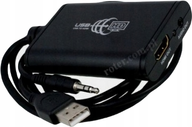 KONWERTER USB+AUDIO WEJŚCIE/HDMI WYJŚCIE TALVICO