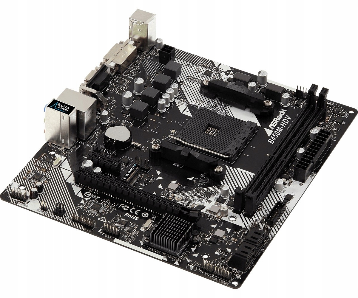 Základná doska ASRock B450M-HDV R4.0 AM4 DDR4 Micro ATX M.2 SATA III HDMI Výrobca ASRock