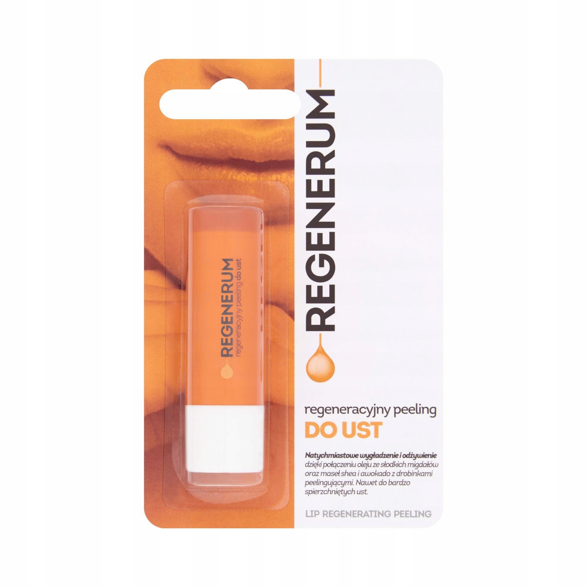 

Regenerum Regeneracyjny peeling do ust 5 g