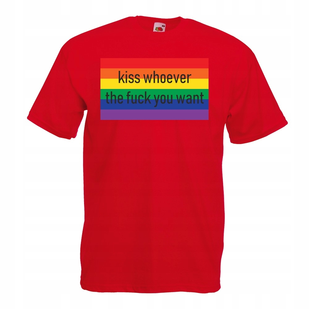 

Koszulka Lgbt marsz równości M czerwona