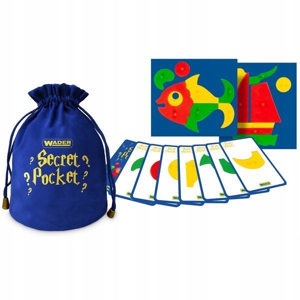 Dziecięca Edukacyjna Gra Planszowa Dla 7 Latka Play&Fun Secret Pocket