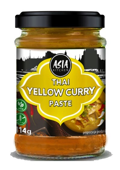 

Żółta Pasta Curry Asia Kitchen Yellow Curry 114 g
