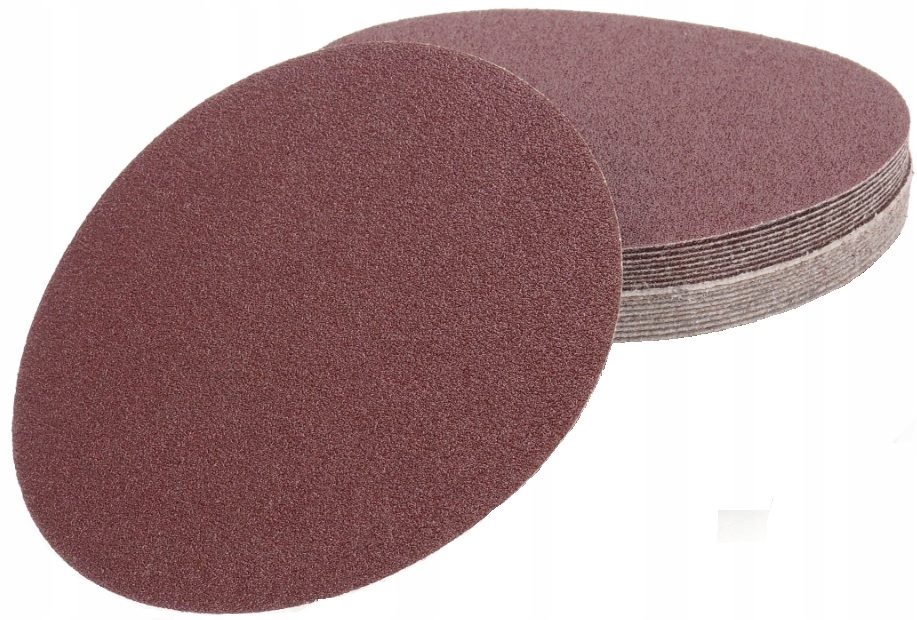 

20szt Krążki Ścierne Samoprzylepne Rzep 125MM P60