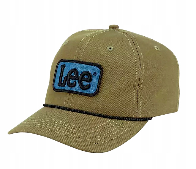 Kšiltovka Lee 55-60 cm Olivová Logo Výšivka Léto